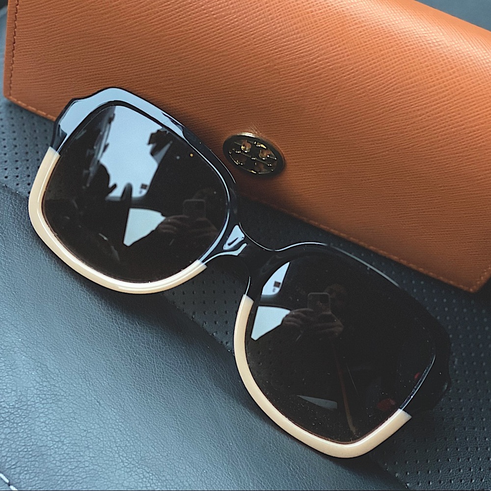 Tory Burch two tone sunglasses